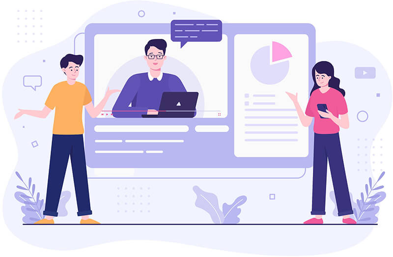 Our development team collaborating